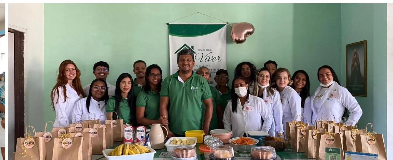 Equipe de voluntários unidos pela causa do câncer em São Luís