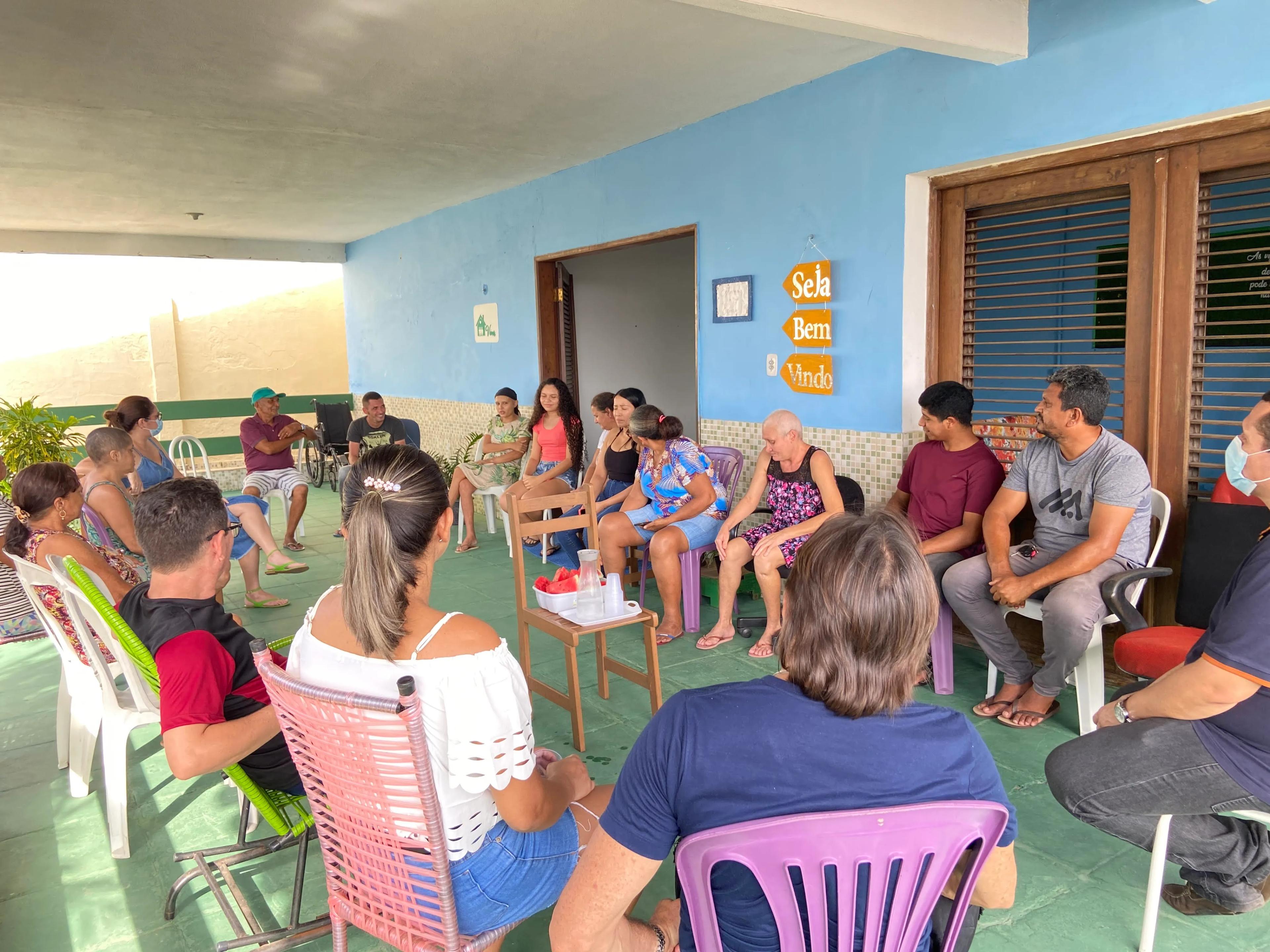 Ação voluntária fazendo a diferença na vida dos pacientes